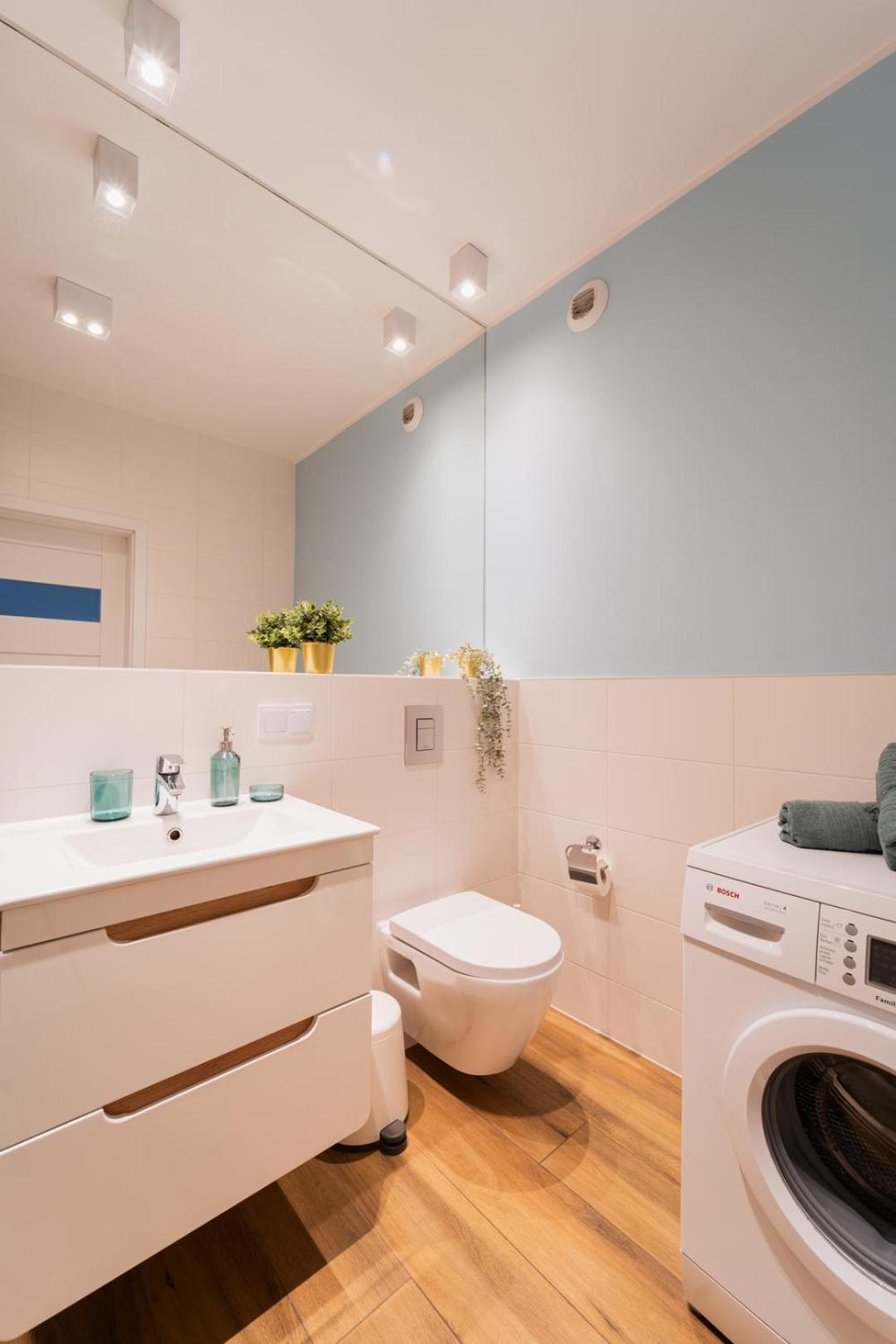 Nice Apartment - Near Sky Tower - Private Parking Wroclaw Luaran gambar